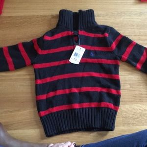 NWT size 4 polo sweater